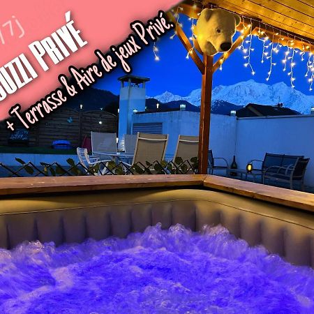Rooftop 1 - Jacuzzi Prive Au Pied Du Monte-Blanco Sallanches Bagian luar foto