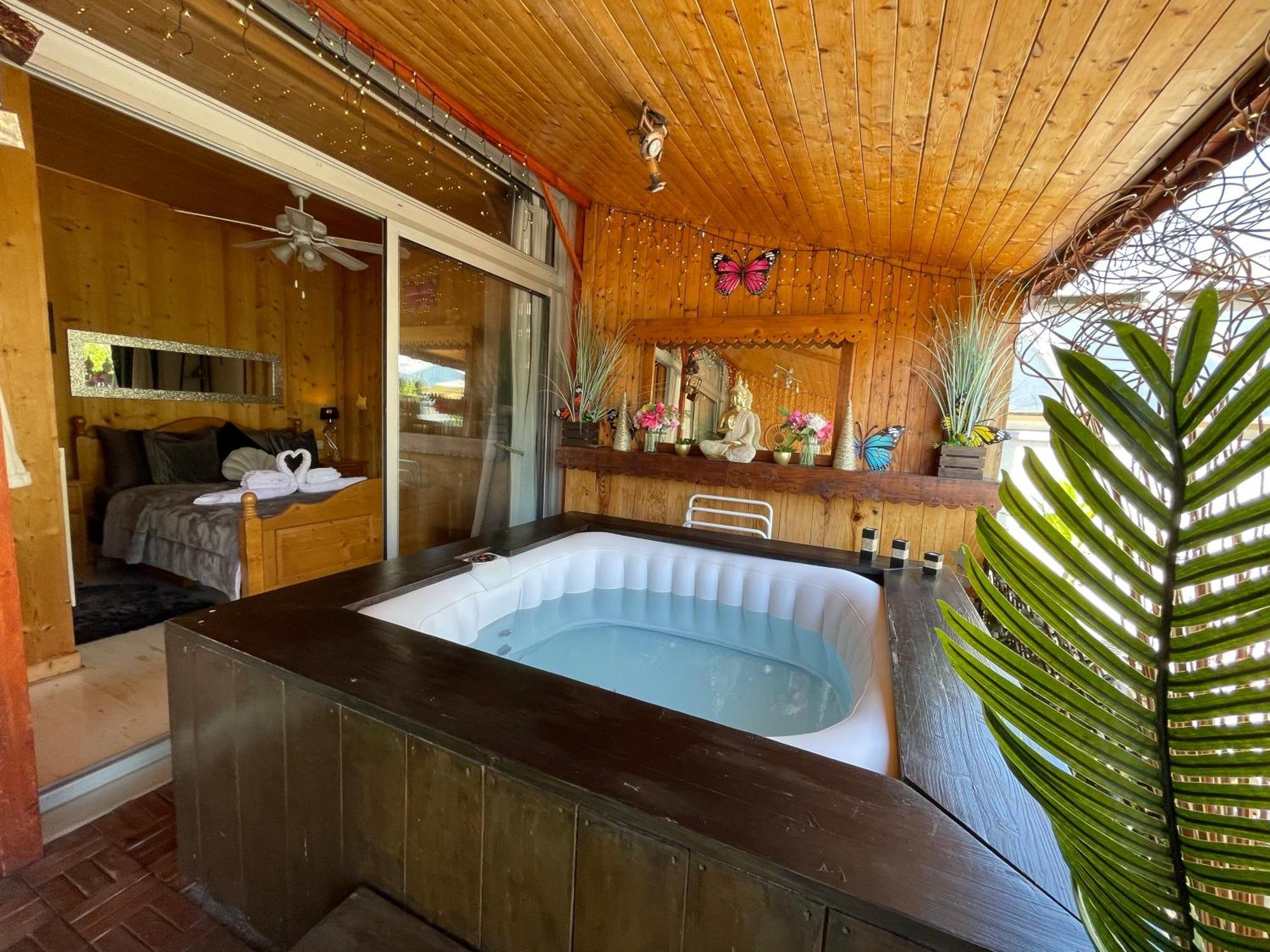 Rooftop 1 - Jacuzzi Prive Au Pied Du Monte-Blanco Sallanches Bagian luar foto